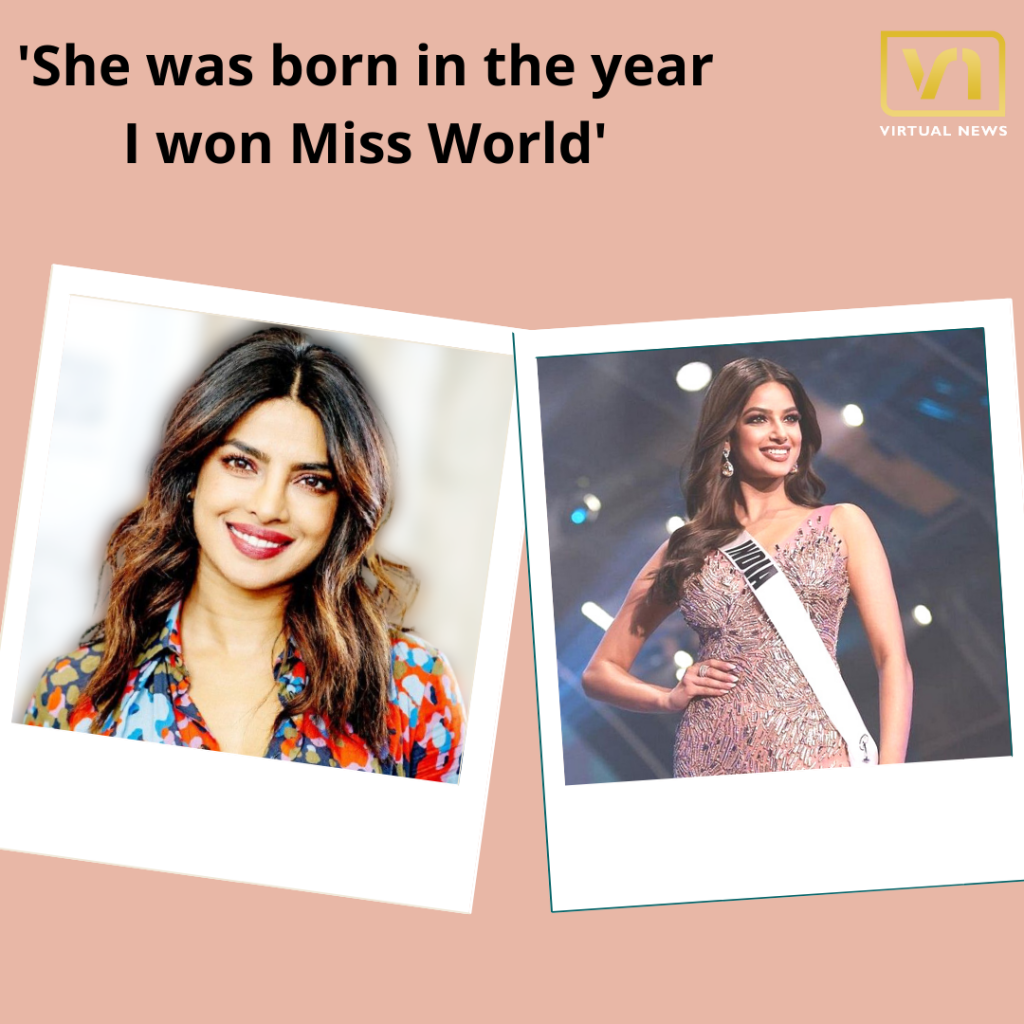 Priyanka Chopra laughs as she talks about Miss Universe Harnaaz Sandhu: ‘She was born in the year I won Miss World’