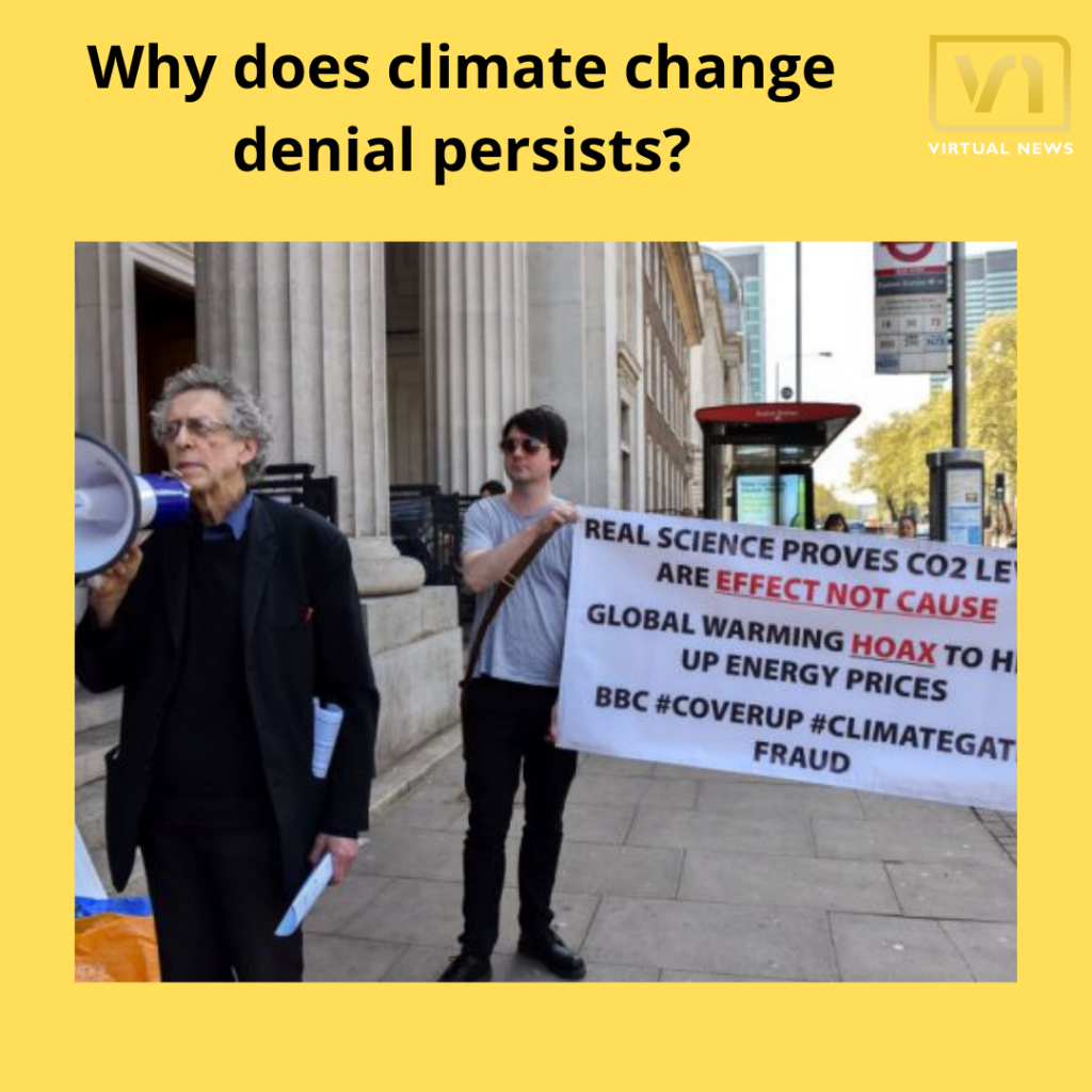 Why does climate change denial persists?