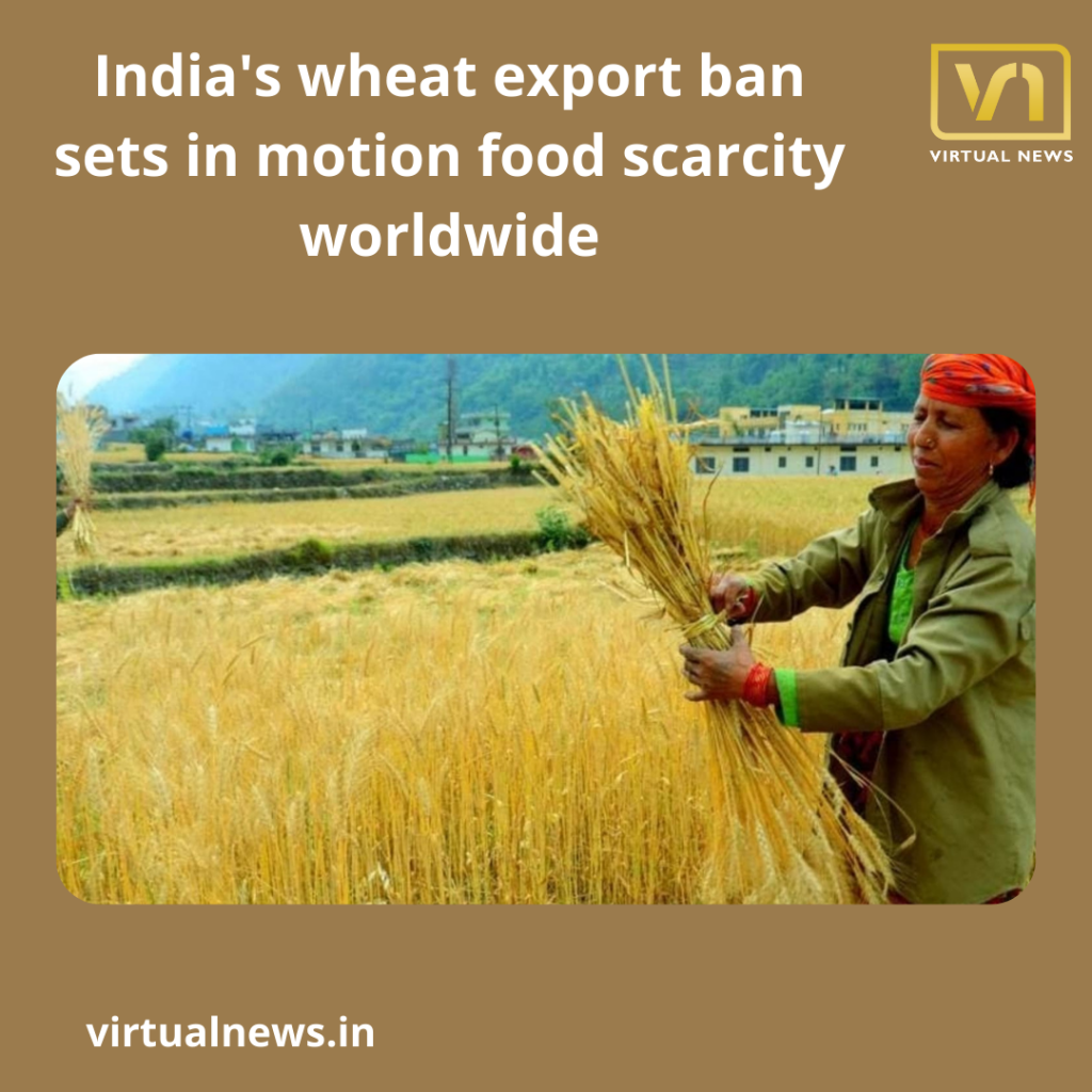 India’s wheat export ban sets in motion food scarcity worldwide