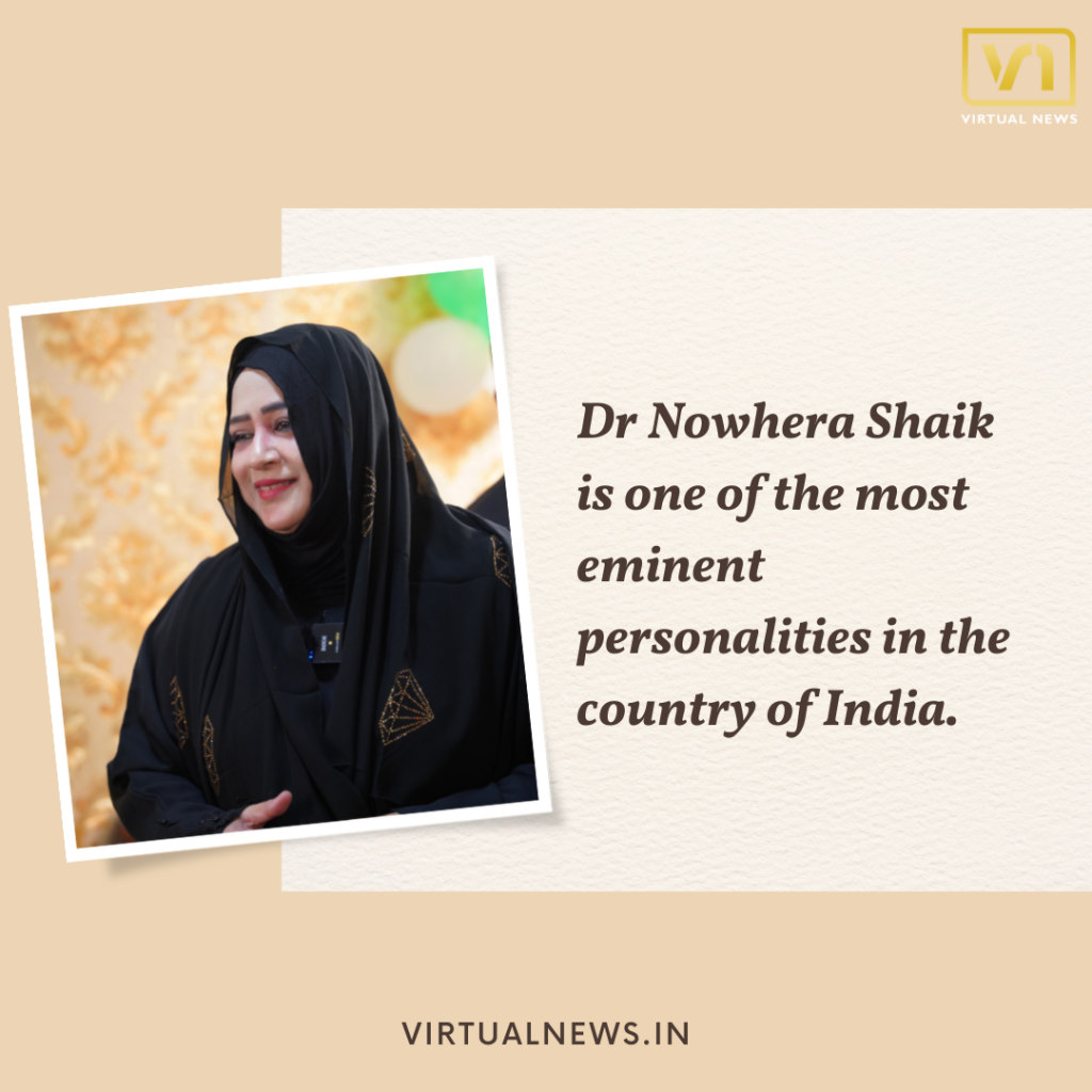 Dr Nowhera Shaik’s recognition