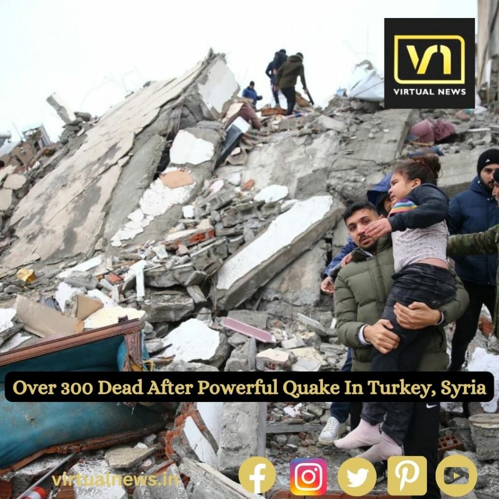 Over 300 Dead After Powerful Quake In Turkey, Syria